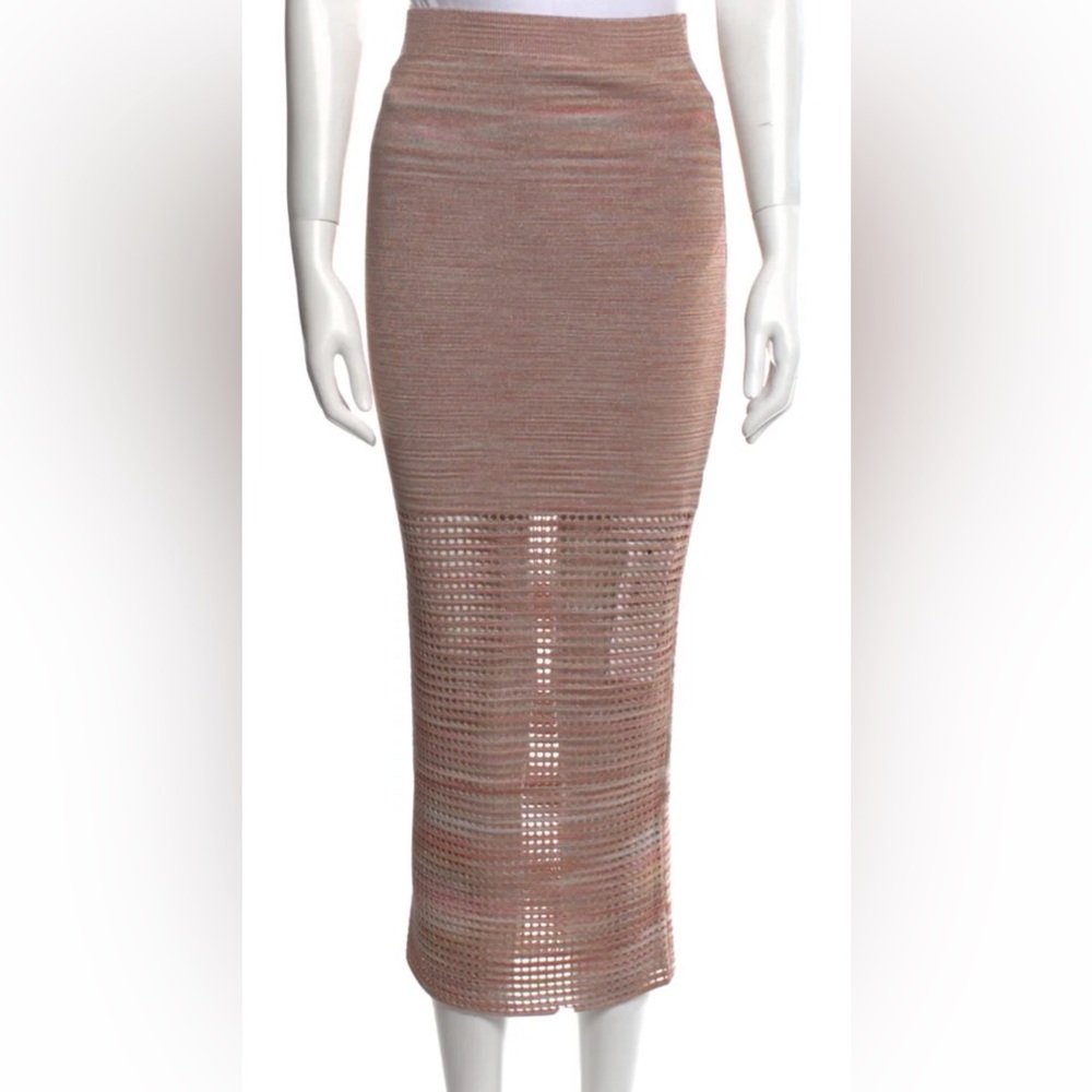 Torn by Ronny Kobo fitted long skirt